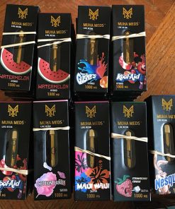 Shop Muha Meds 1000mg vape carts in the UK